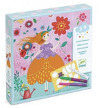 Coloriages magiques - Les jolies robes de Marie