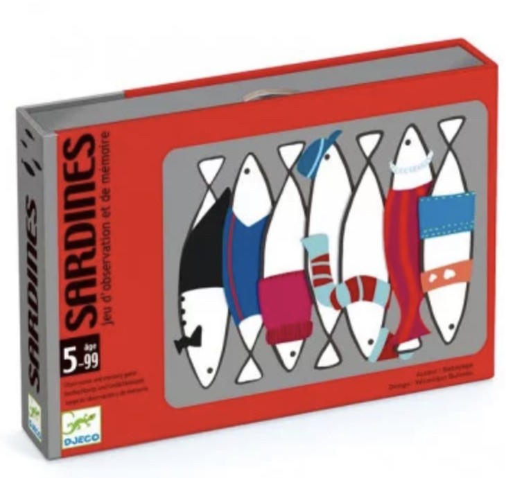Jeu de cartes - les sardines