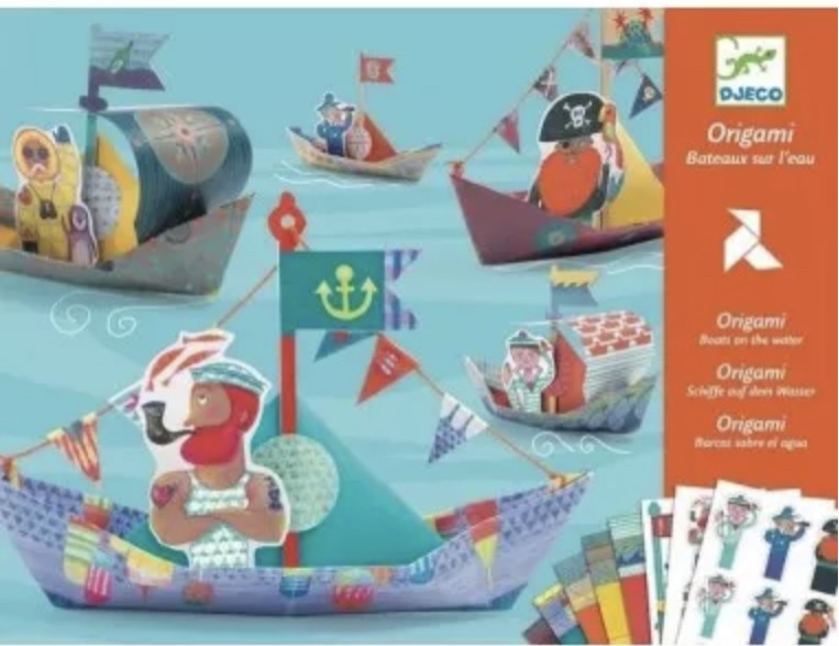 Origami - Bateaux sur l’eau