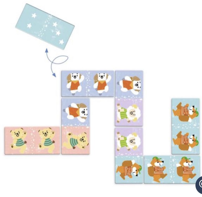 Mémo, Loto, Domino - petits amis