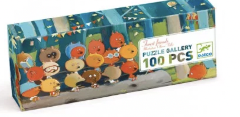 Puzzle - Forest friends - 100 pcs
