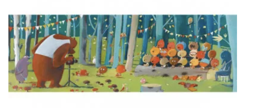 Puzzle - Forest friends - 100 pcs