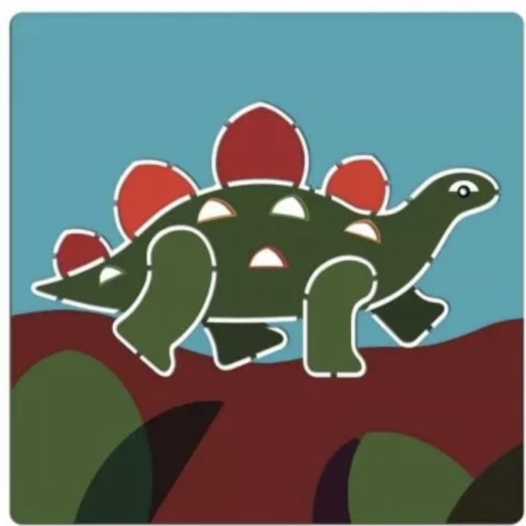 Pochoirs - Dinosaures