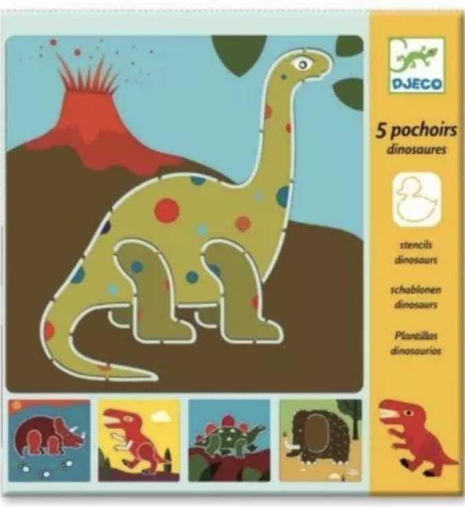 Pochoirs - Dinosaures