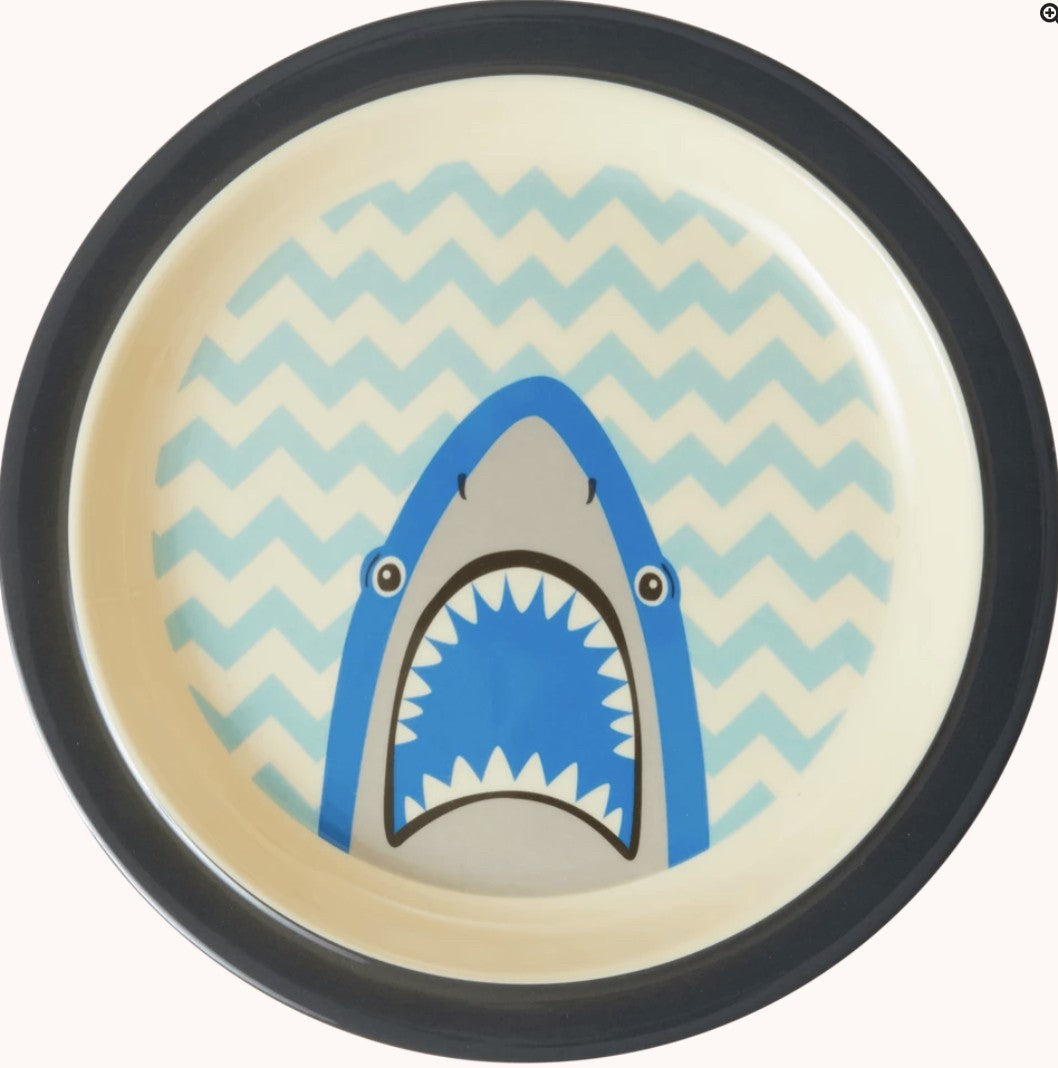 Assiette creuse - Requin