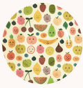 Assiette plate - Happy Fruits