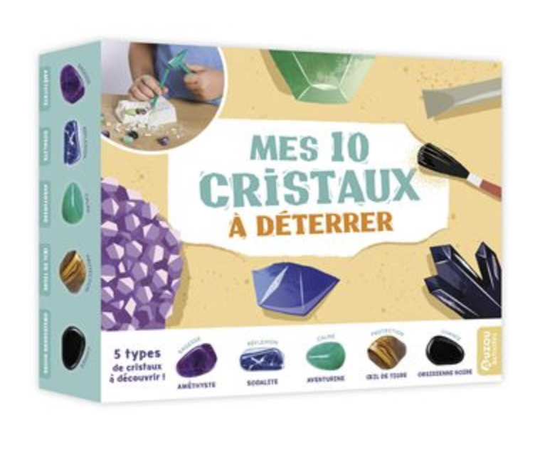 Mes 10 cristaux à déterrer