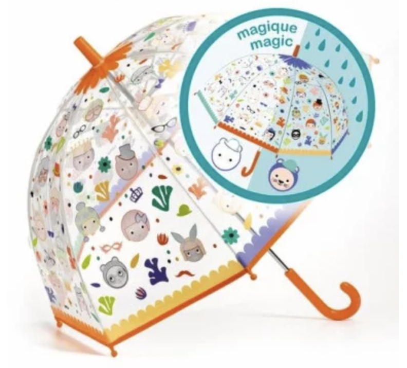 Parapluie magique - Faces