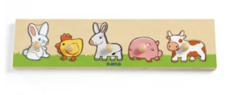 Puzzle gros boutons - Farm'n'co