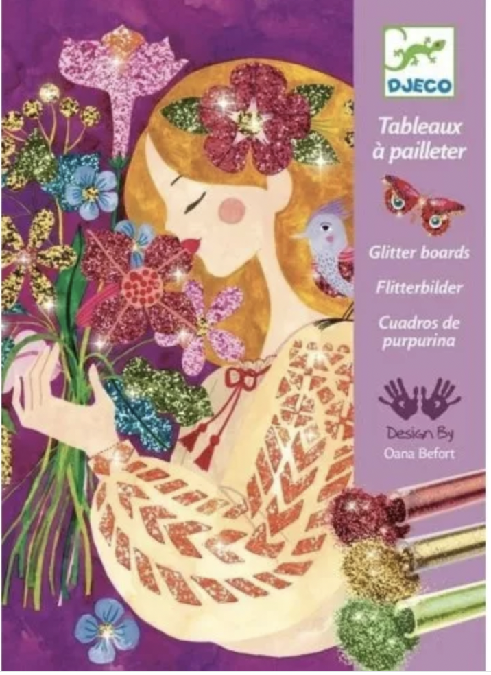 Tableaux à pailleter - Le parfum des fleurs