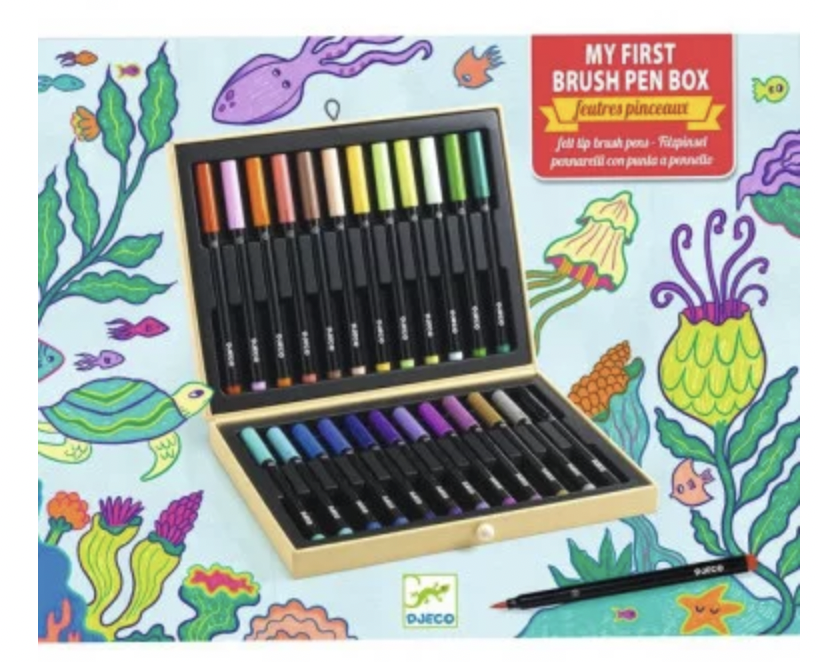Coffret couleurs - Feutres pinceaux