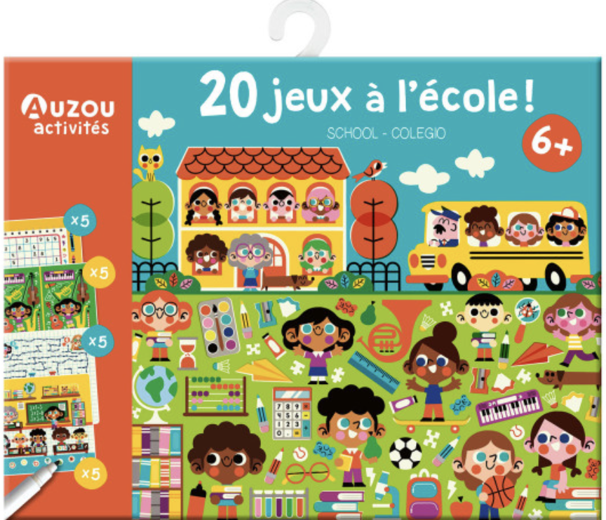 20 jeux à l'école !