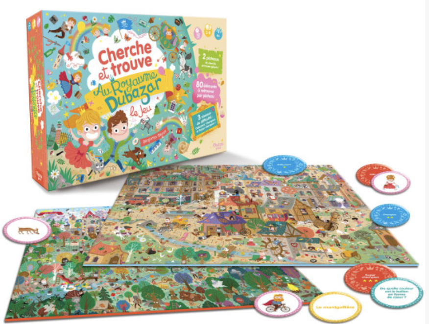 Jeu cherche et trouve - Au royaume Dubazar