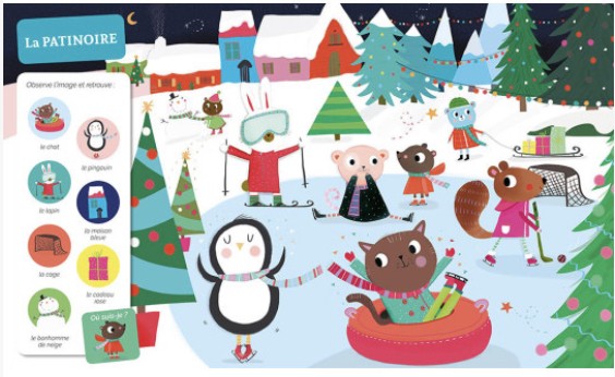 Cherche et trouve des touts petits - Dans le froid