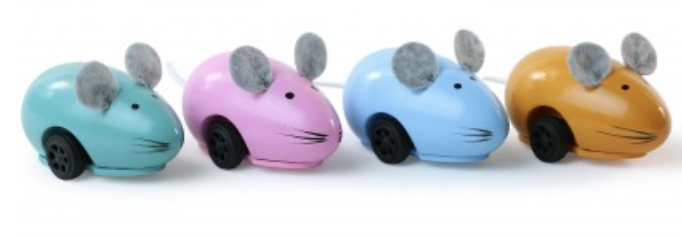 Voiture souris à friction