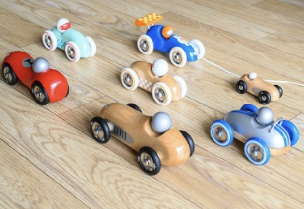 Rallye checkers GM bois naturel