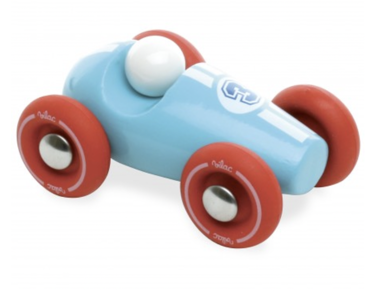 Voiture Mini Course - Bleue et rouge