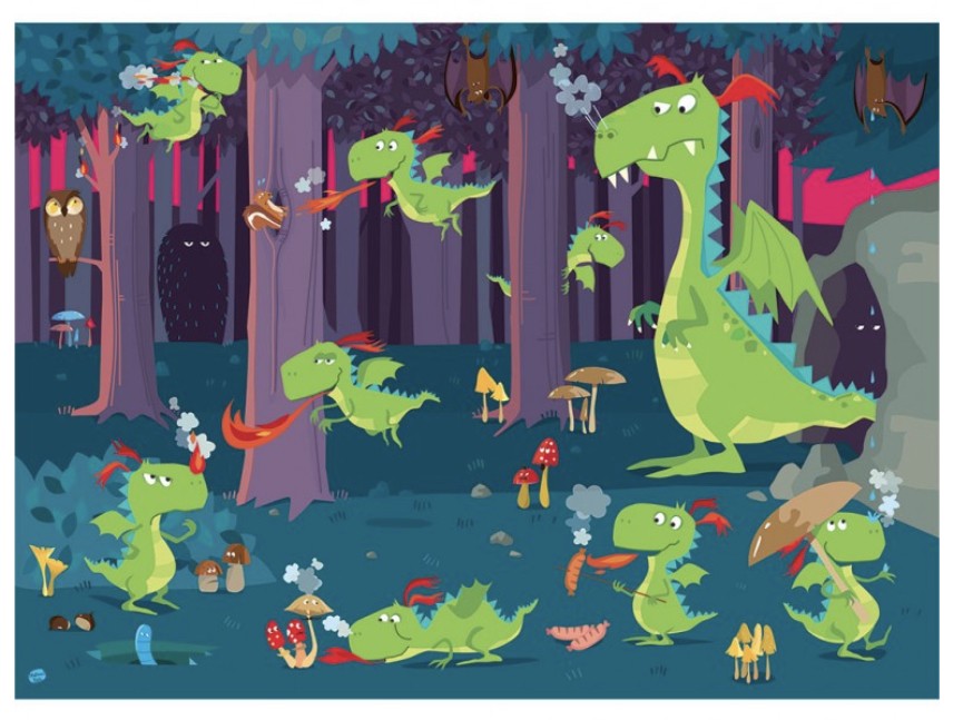 La forêt des dragons