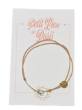 Bracelet Céleste - Etoile dorée - 11
