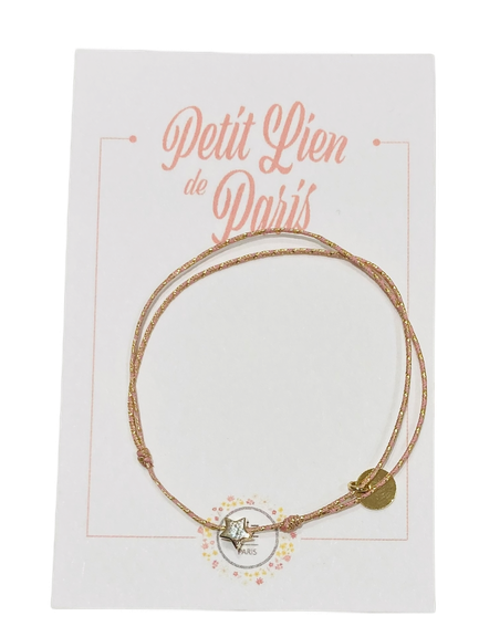 Bracelet Céleste - Etoile dorée - 11