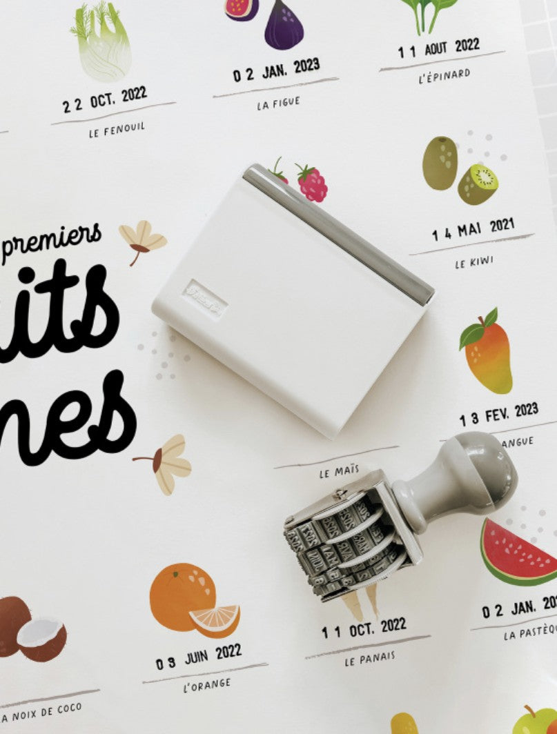 Affiche mes premiers « fruits et légumes »