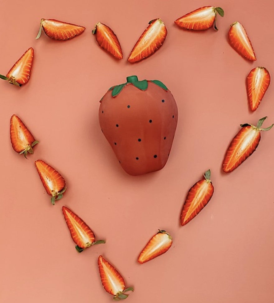 Jouet sensoriel d’éveil - Fraise