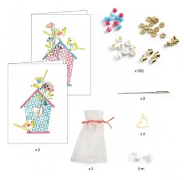 Bijoux duo You&Me - enfilage lettres