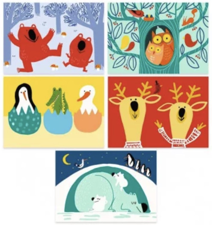 Cartes à gratter - Animaux à découvrir