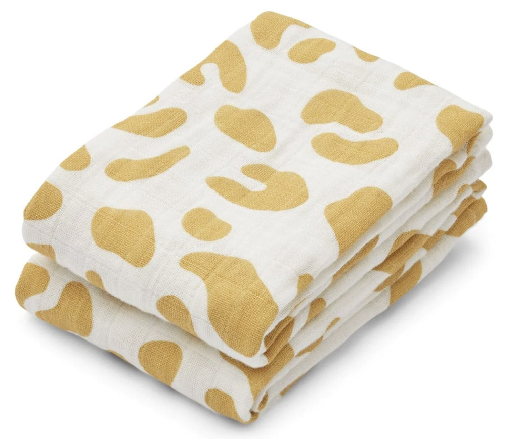 Lot de 2 langes Lewis - Léo jojoba