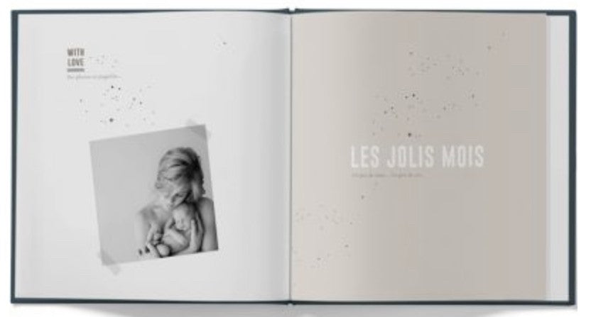 Livre de naissance - Céleste - Bois de rose