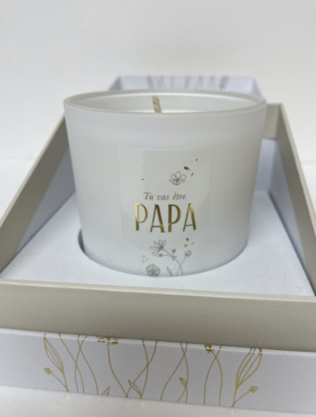 Coffret Bougie « tu vas être papa »