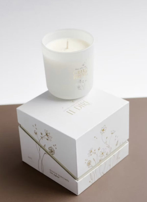 Coffret Bougie « vous allez être grand-parents  »