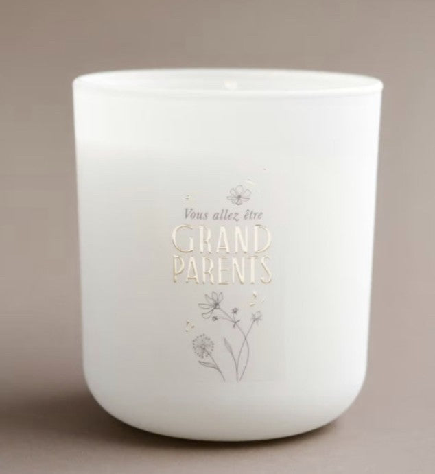 Coffret Bougie « vous allez être grand-parents  »