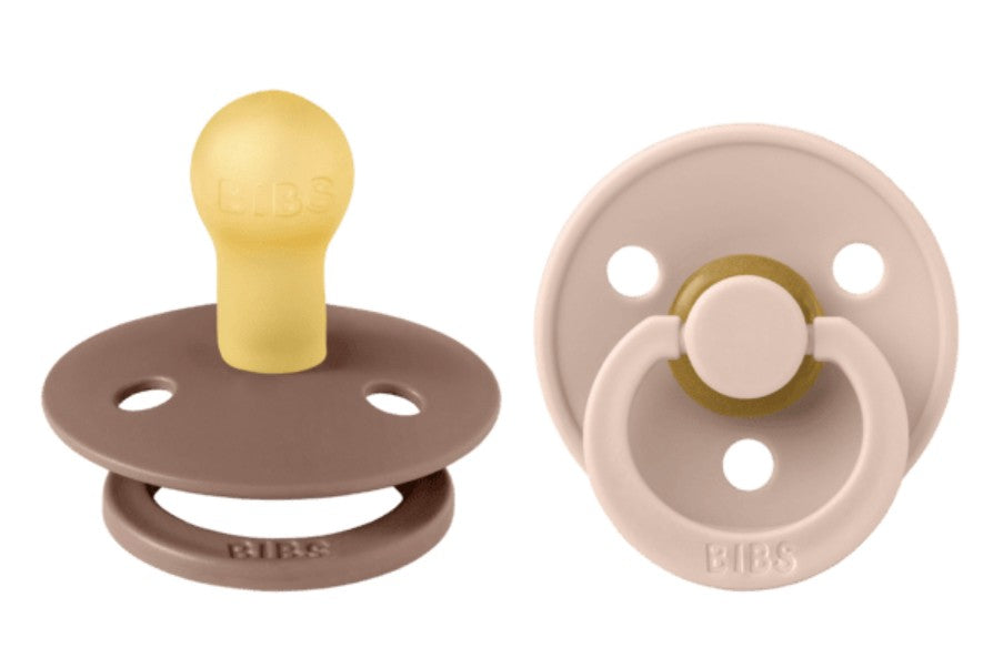 Pack 2 tétines Bibs anatomique - taille 1 (blush / woodchuck)