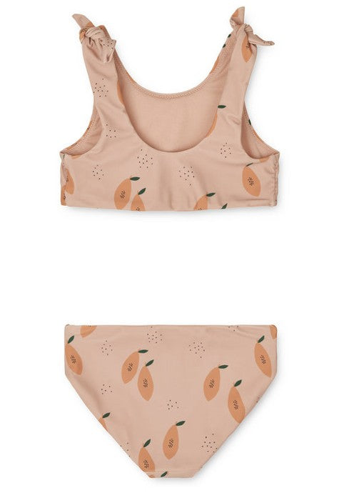 Bikini bow - papaya
