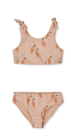 Bikini bow - papaya