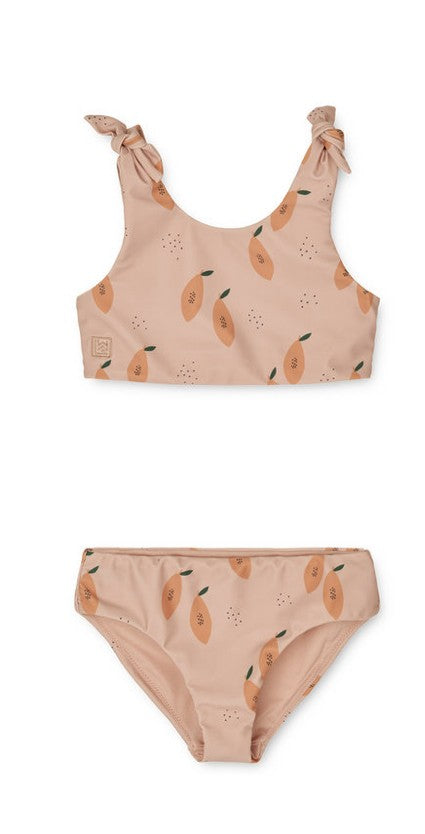 Bikini bow - papaya