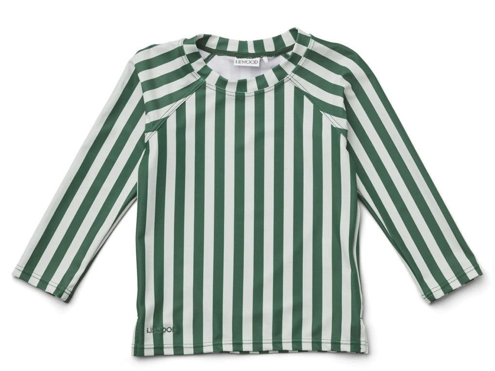 Tee shirt maillot anti-UV - stripe peppermint