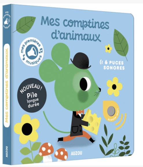 Livre musical - Mes comptines d’animaux