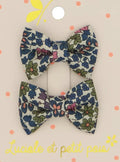 Barrettes mini papillon - Liberty Emila’s Flowers