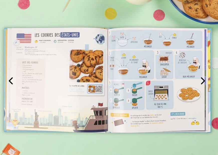 Livre « les recettes du monde »