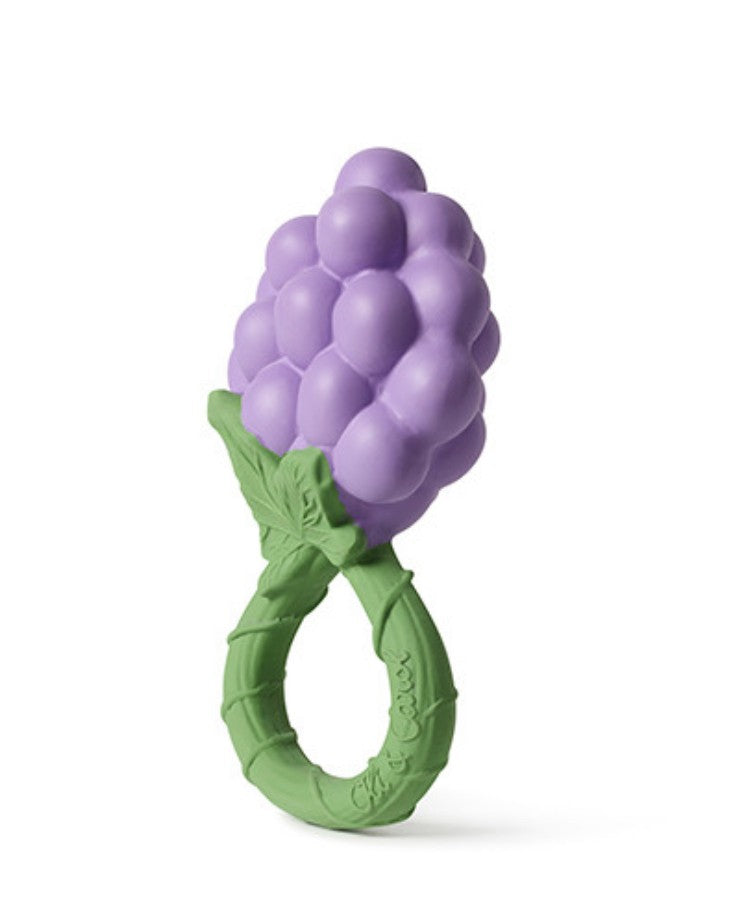 Anneau de dentition - Hochet - Raisin