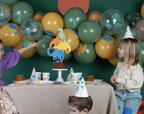 Anniversaire - Serviette - Thème Dinosaure