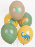 Anniversaire - Ballons - Thème Dinosaure
