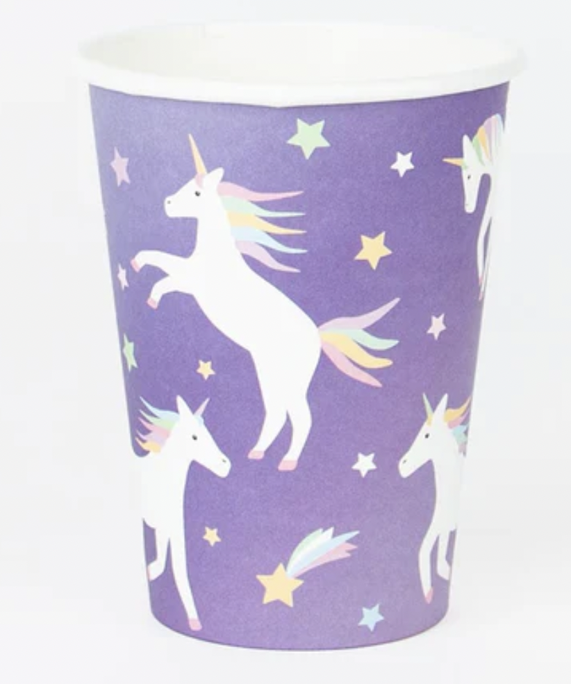 Anniversaire - Gobelet - Thème Licorne