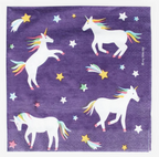 Anniversaire - Serviette - Thème Licorne