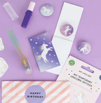 Anniversaire - Carnet - Thème Licorne -