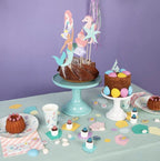 Anniversaire - Assiette - Thème Sirène