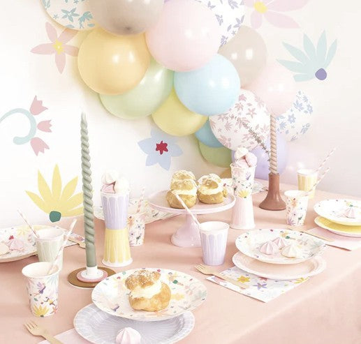 Anniversaire - Assiette - Thème Fée