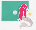Anniversaire - cartons d’invitation - thème Sirene